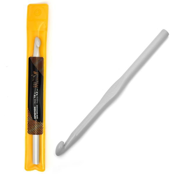 Крючки для вязания металлические со специальным покрытием 9,0 мм, 15 см, AL7436, 10 шт, Maxwell Gold