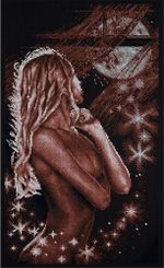 Набор для вышивания нитками Panna, Маргарита, 22,5х40 см