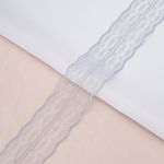 Кружево на сетке 45 мм / 9.14 метра, 13 серый, 3AR3730