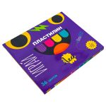 Пластилин классический 720 г, 36 цв, Лео LPMC-0136