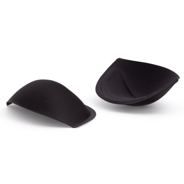 Бельевые чашечки для бюстгальтера без уступа с наполнением и эфф. pushup, р.40(10пар) (Черный), 3514