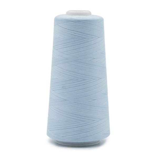 Нитки текстурированные некрученые 150D/1, 5000ярд, цв.326 дымчато-голубой