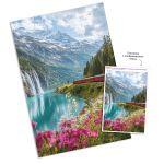 Пазл 1500 элементов, PZL-1500/42 Шепот горного водопада, Фрея