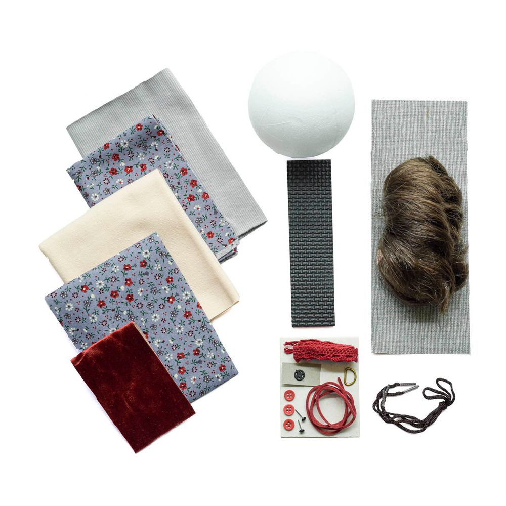 Набор для изготовления интерьерной игрушки "Полина", 25см