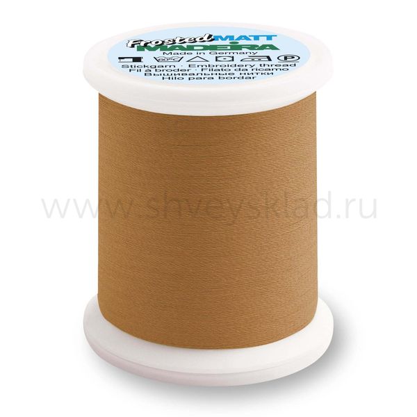 Нитки вышивальные супер матовые Madeira Frosted Matt №40, 500 м, цв. 7730, 9848, 1 катушка