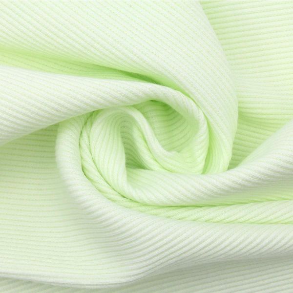 Кашкорсе с лайкрой 30/1,25х59см ±2см 95% х/б+5% лайкр, цв.св-зеленый 9025