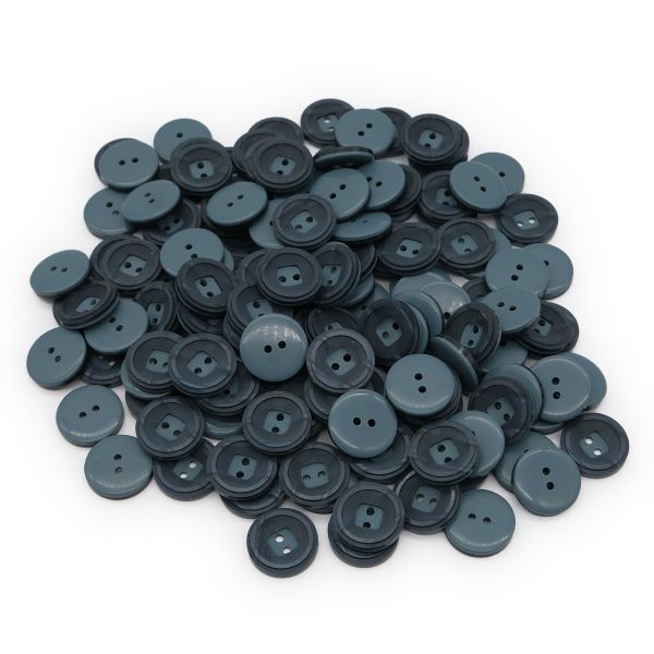 Пуговицы 2 прокола 28L (C013 серый), 0311-1186C, 144 шт