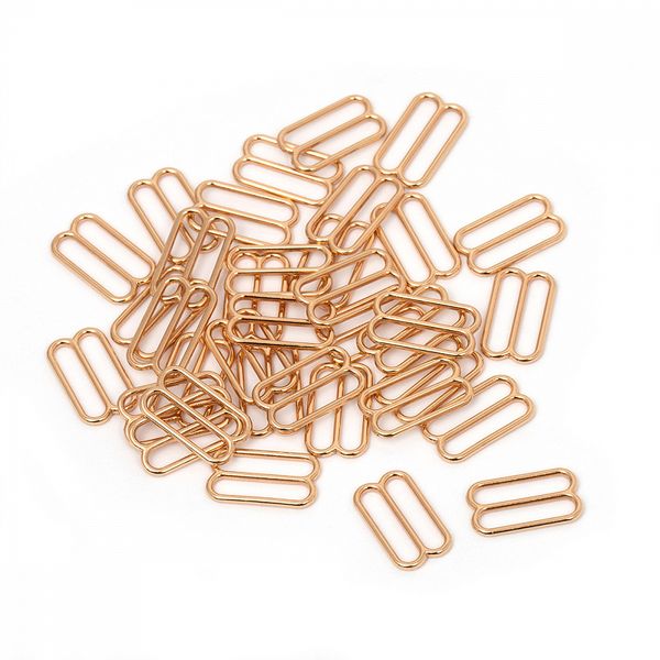 Рамки-регуляторы для бюстгальтера металл 18.0 мм, 818B цв.золото, уп.100 шт