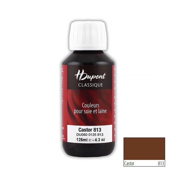 Краска для шелка H Dupont Classic, 125мл, 813 бобровый