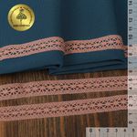 Кружево вязаное (тесьма) 15 мм / 10 метров, цв.32 розовый, Kruzhevo