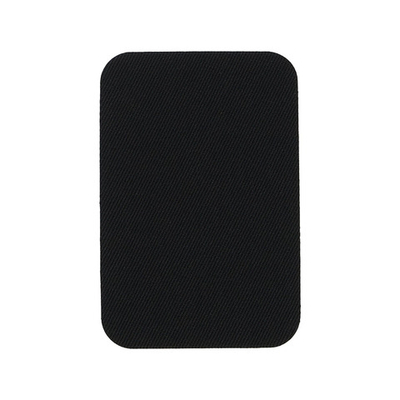 Термозаплатка, ткань, 52x78мм (черный (black)), AZ03, 10 шт