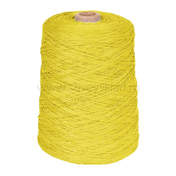 Мулине Gamma бобина 480±30 г (1800 метров), хлопок, цв. 3192 яр.желтый