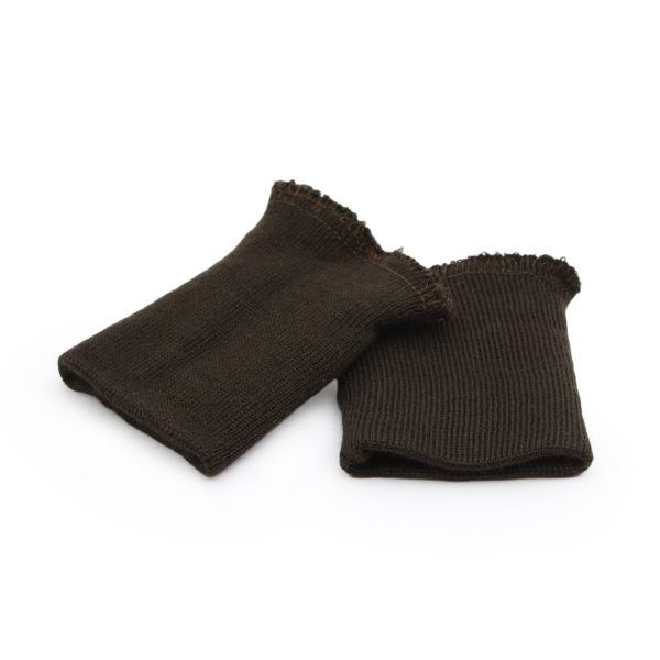 Манжеты трикотажные 7.0х9.0 см, 1 пара, тонкие 14кл. 1х1, 369/1 оливковый
