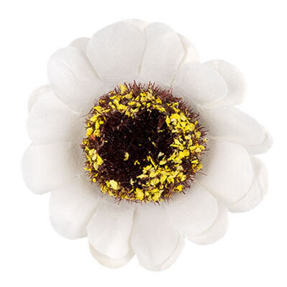 Цветы декоративные 6х6 шт, 02 белый лебедь (белый), Mr.Painter PFE-04