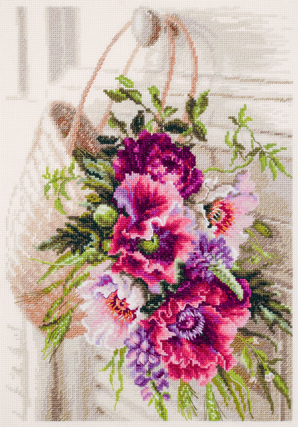 Набор для вышивания нитками Чудесная игла 101-501, С добрым утром!, 26х37 см