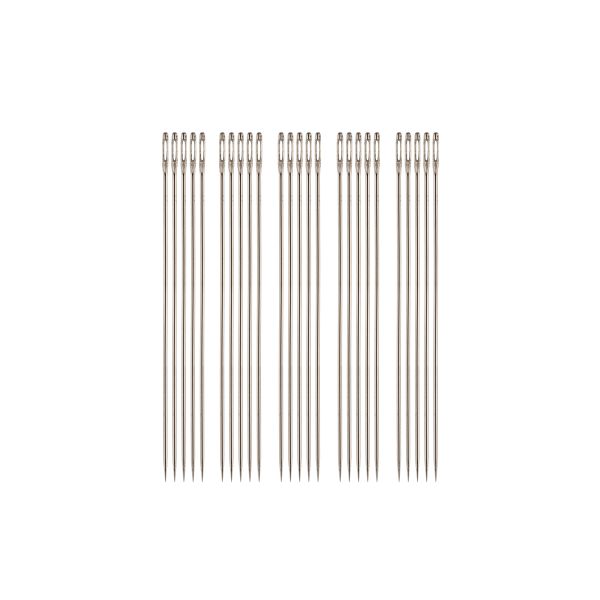 Иглы ручные бисерные №10, сталь 5х25 шт, Gamma HN-30