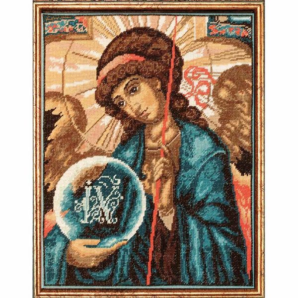 Набор для вышивания нитками РС Студия, Архангел Гавриил 30х23 см