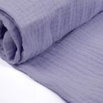 Муслин 125 г/м², 130 см / 2 метра, TBY.Mus.24723.20.2, цв.20 лаванда