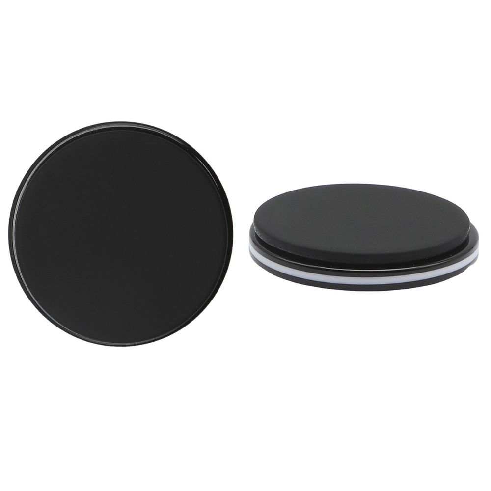 Пуговицы на ножке 40L, 25 мм, Black, черный, 12 шт