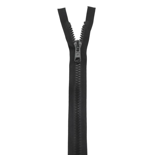 Молния трактор Arta Т6 (6 мм) 2 зам., разъем., 65 см, ОПТ. УП. 25 ШТ., 077 черный