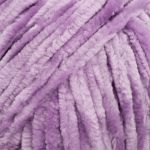 Пряжа Вязь Велюровая 120 / уп.3 мот. по 100 г, 120 м, 16 светло-сиреневый