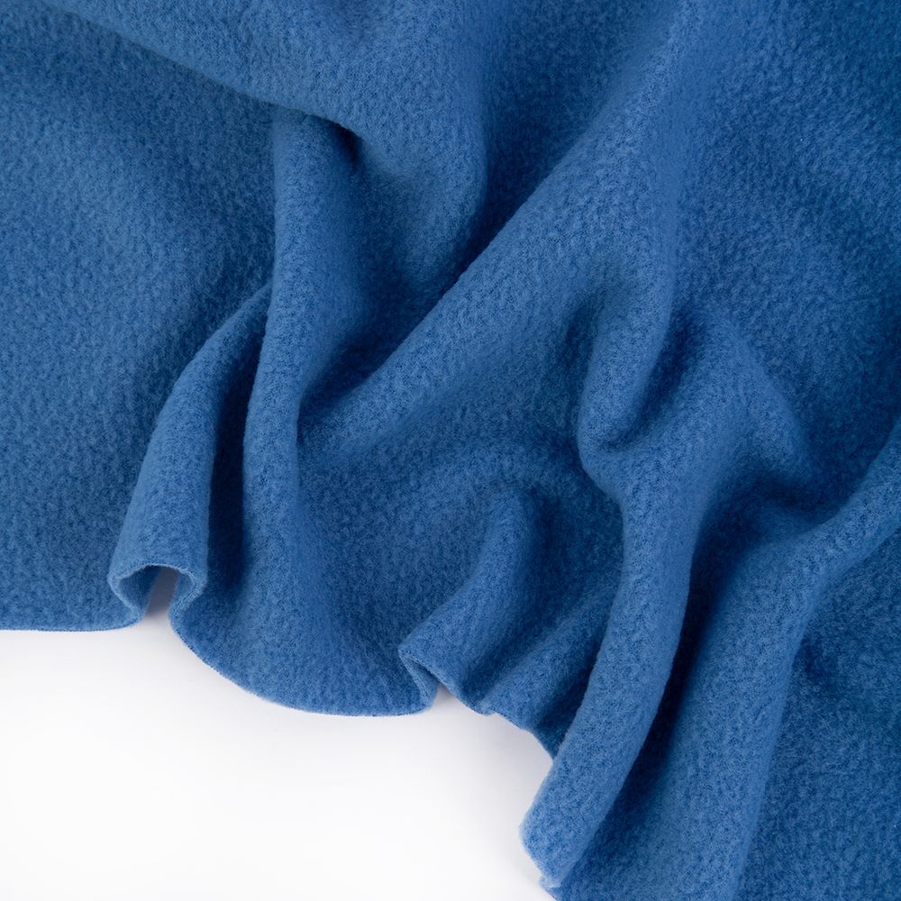 Флис 1-сторонний 230±10 г/м², 50х50 см, 288 синий, Gamma FG-001