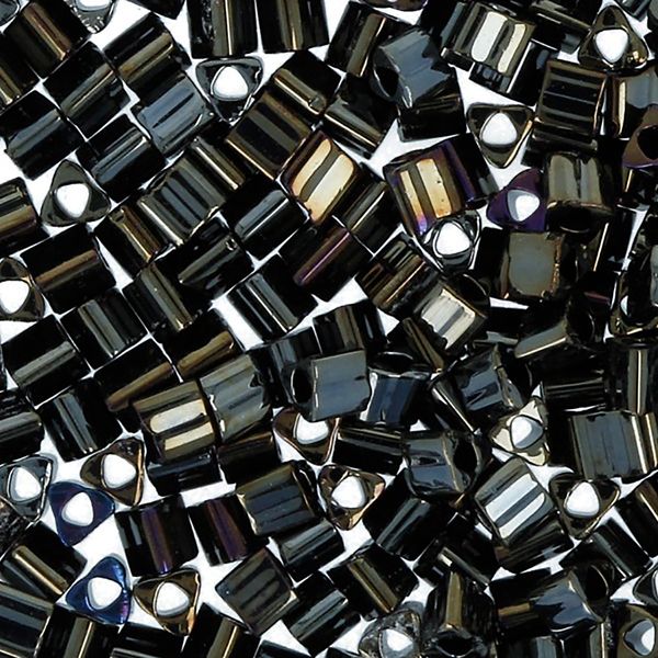 Бисер Toho 11/0 Triangle 3 (2.2 мм), 25 г (5х5 г), 0083 т.бронзовый