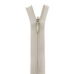 Молния потайная (скрытая) Т3 (3 мм) 1 зам., н/раз., 20 см, св.бежевый, 31206 / 20, 10 шт