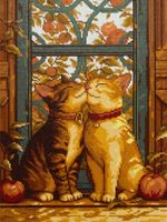 Кристальная (алмазная) мозаика Фрея ALPD-298, на подрамнике, Нежность, 30х40 см