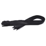 Молния трактор Arta Т6 (6 мм) 2 зам., разъем., 75 см, цв. 077 черный, уп.5 шт