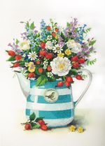 Алмазная (кристальная) мозаика Фрея, постер В разгар июля, 30х40 см