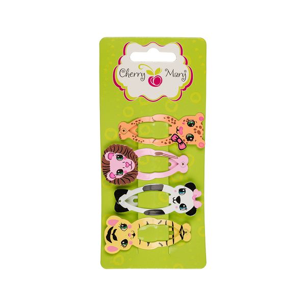 Набор заколок для волос, 20 шт, №02 разноцветные, Cherry Mary Z6008