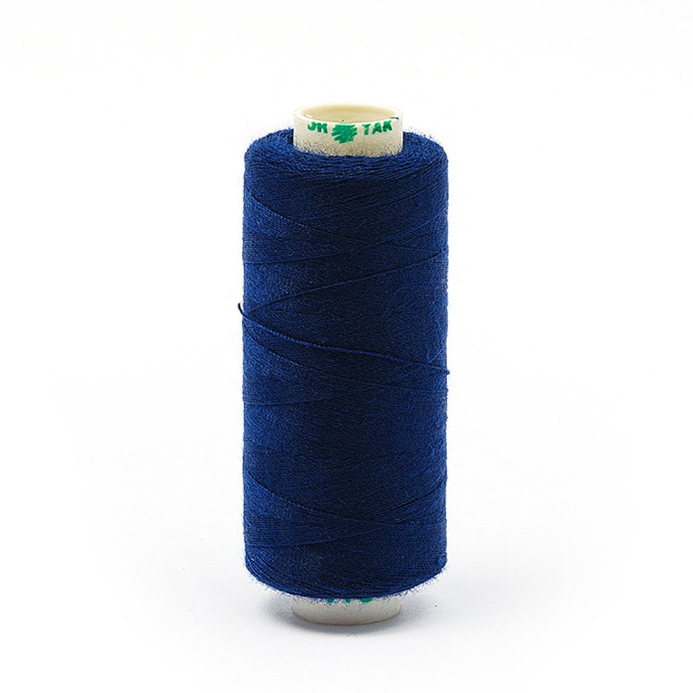 Нитки швейные бытовые Dor Tak 40/2, 366 м / 10 кат., 413 синий