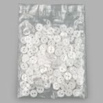 Пуговицы 2 прокола 18L (White (белый)), CX-K-25, 144 шт
