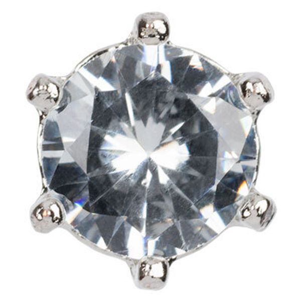 Пуговицы на ножке металл 2 10 мм, 2 шт, 04 никель, Blitz MB 0237