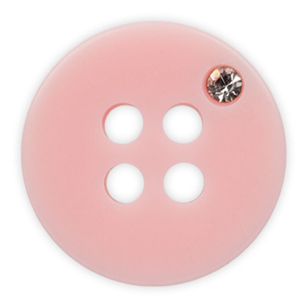 Пуговицы рубашечные/блузочные 11 мм, 40 шт, D851 розовый, Gamma JEY 0008