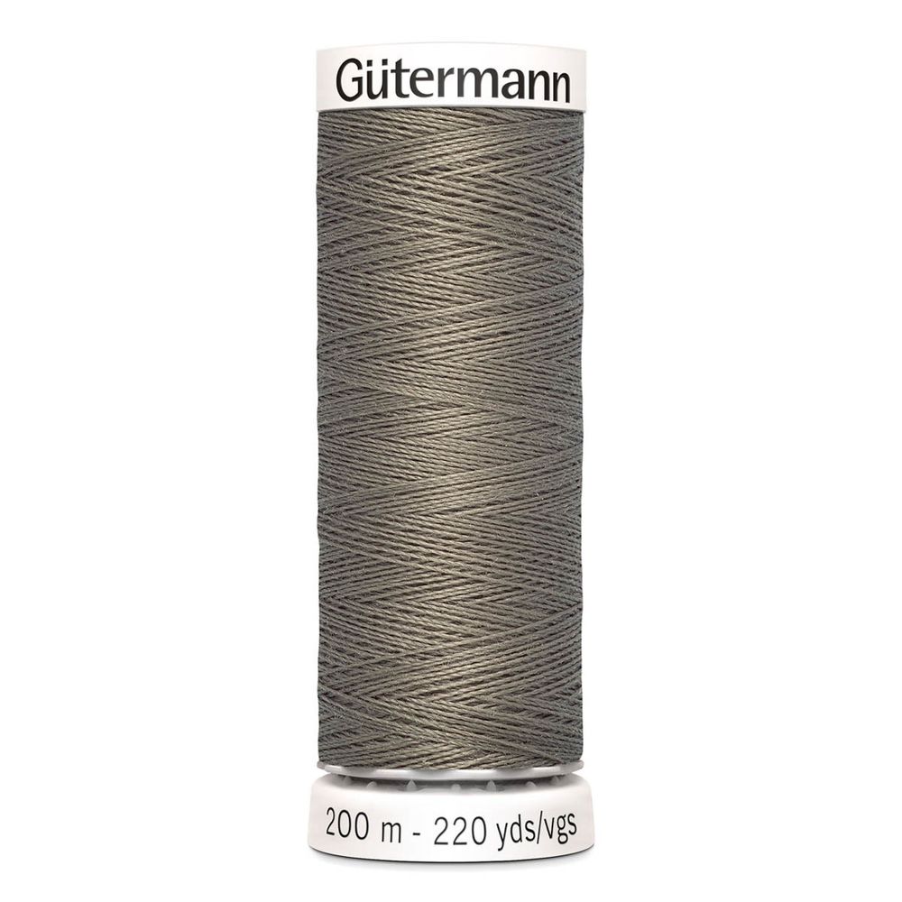 Нитки универсальные Gutermann Sew-all, 200м, 241 брезентово-серый, 1 катушка