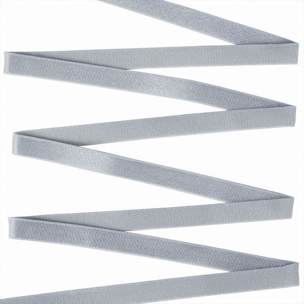 Резинка бельевая (бретелечная) 10.0 мм / 1000 метров, RBB05 серебристо-серый S329