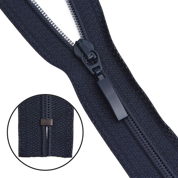 Молния спираль (витая) Arta Т5 (5 мм) 1 зам., н/раз., 18 см, цв. 196 т.синий, уп.10 шт