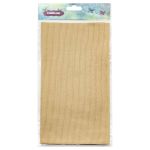 Кашкорсе с лайкрой 30/1,25х59см, ±2см 95% х/б+5% лайкр, цв.песочный, 9551