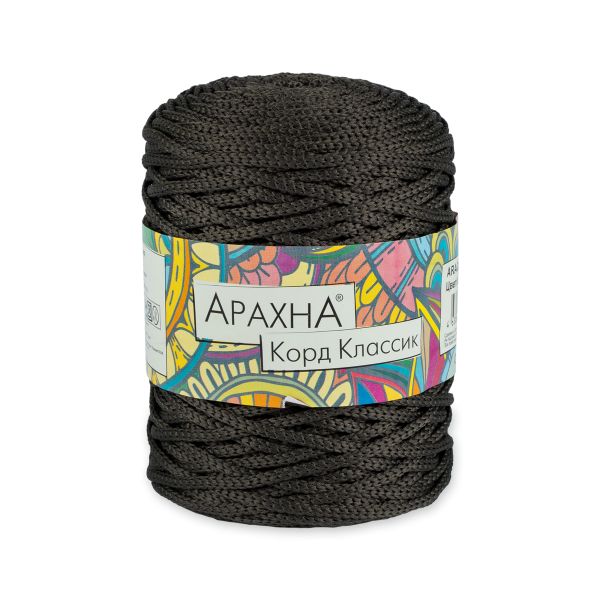 Пряжа Arachna Cord Classic / уп.3 мот. по 200г, 100м, 06 т.серый