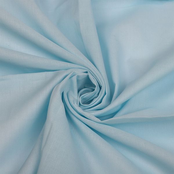 Батист 72 г/м², 150 см / 1 метр, TBY.Bt.22.1, цв.св.голубой