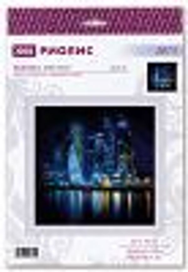 Набор для вышивания нитками Риолис, Москва-Сити, 30х30 см