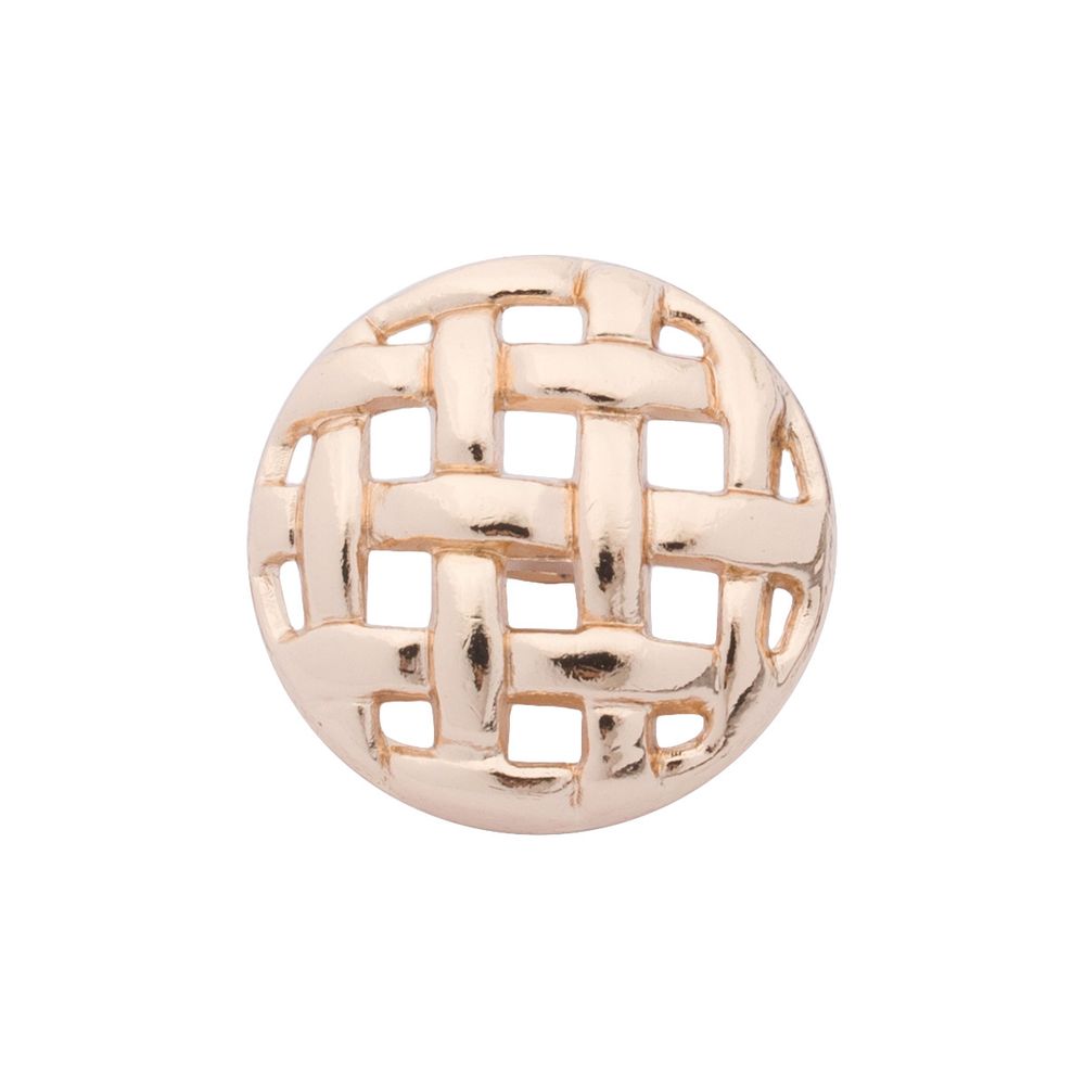 Пуговицы на ножке 28L=18 мм, металл, Gold (золотой), 10 шт, MP11