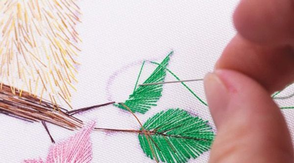 Иглы ручные бисерные ⌀0.5 мм, 100 сталь, 25 шт, Gamma N-216