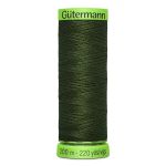 Нитки для тонких тканей Gutermann Extra Fine 150, 200м, 597 т.хаки, 5 катушек