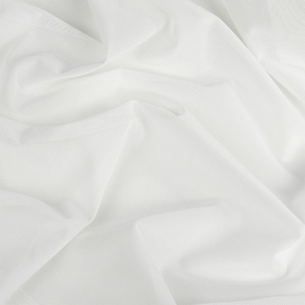Сетка бельевая эластичная утягивающая 140 г/м², шир.160 см / 5 метров, 001 белый /OLG031.001/5/