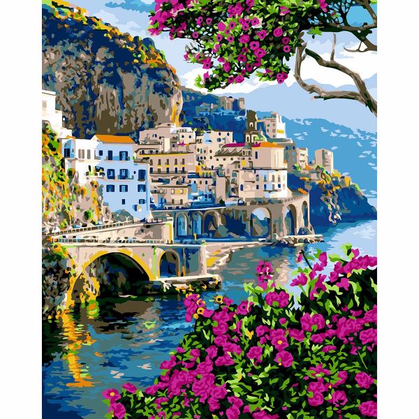 Картина по номерам Glama GLA12, Сицилия 40х50 см