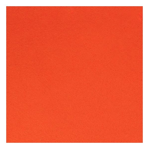 Фетр листовой 1 мм, 30х45 см, 60% вискоза, 40% шерсть, 346 морковный, Gamma А-270/250