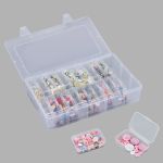 Контейнер для хранения мелочей 27.6х16.4х5.6 см, 24 штуки в боксе